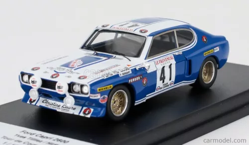 FORD ENGLAND  CAPRI 2600 RS (night version) N 41 RALLY TOUR DE CORSE 1973 YVES TILLIEZ - HIRTZ  BLUE WHITE