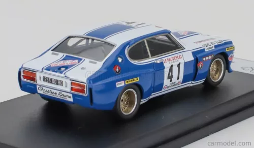 FORD ENGLAND  CAPRI 2600 RS (night version) N 41 RALLY TOUR DE CORSE 1973 YVES TILLIEZ - HIRTZ  BLUE WHITE
