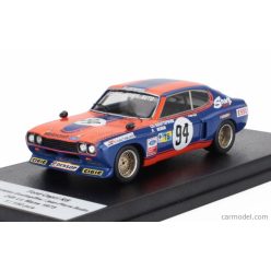   FORD ENGLAND  CAPRI 2600 RS TEAM ECURIE TOURS AUTO N 94 24h LE MANS 1975 CHRISTIAN GOUTTEPIFFRE - JEAN PIERRE BODIN  BLUE ORANGE