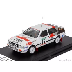   AUDI  QUATTRO COUPE (night version) N 16 RALLY PORTUGAL 1988 SEBASTIAN LINDHOLM - STEVE BOND  WHITE RED