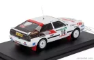 AUDI  QUATTRO COUPE (night version) N 16 RALLY PORTUGAL 1988 SEBASTIAN LINDHOLM - STEVE BOND  WHITE RED