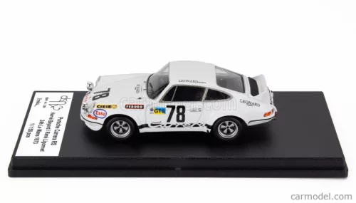 PORSCHE  911 CARRERA RS COUPE N 78 24h LE MANS 1973 HERVE BAYARD - RENE LIGONNET  WHITE
