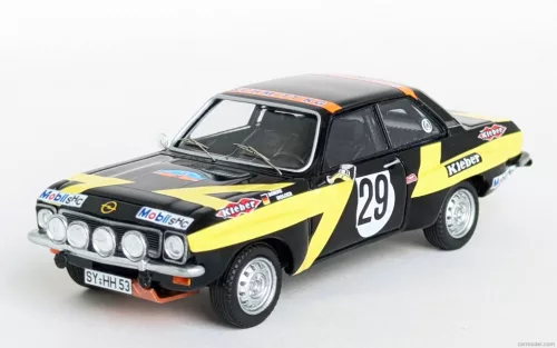 OPEL  ASCONA (night version) N 29 RALLY BALTIC 1975 HOLGHER BOHNE - FRANZ JOSEF MOORMANN  BLACK YELLOW