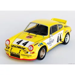   PORSCHE  911 CARRERA RS COUPE N 44 24h LE MANS 1973 JEAN FRANCOIS PIOT - PETER ZBINDER  YELLOW WHITE