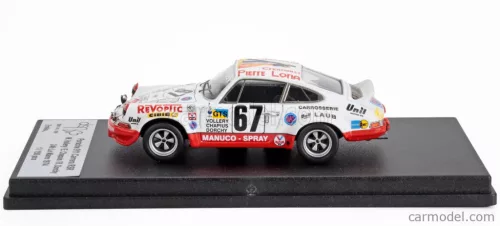 PORSCHE  911 CARRERA RSR N 67 24h LE MANS 1974 WILLIAM VOLLERY - ERIC VOLLERY - ROGER DORCHY  WHITE GREEN