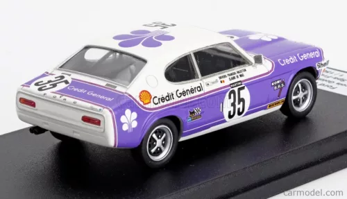 FORD ENGLAND  CAPRI 3000 GLX N 35 24h SPA 1973 FRANCOIS GOLDSTEIN - CLAUDE DE WAEL  PURPLE WHITE