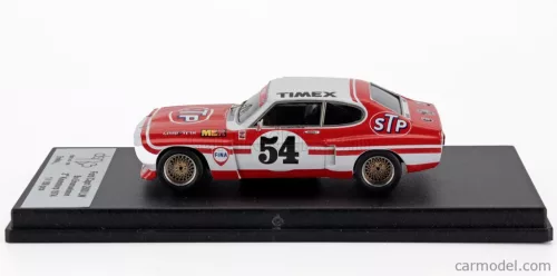 FORD ENGLAND  CAPRI 2600 LW N 54 2nd KNUTSTORP RACE 1974 BO EMANUELSSON  WHITE RED