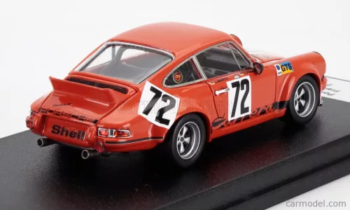 PORSCHE  911 CARRERA RSR N 72 24th LE MANS 1974 FRANZ PESCH - JURGEN BARTH  ORANGE