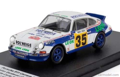 PORSCHE  911 CARRERA RS COUPE (night version) N 35 RALLY MONTECARLO 1978 CHRISTIAN GARDAVOT - GEORGES OTTO  WHITE BLUE