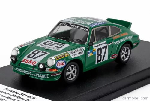 PORSCHE  911 SCF COUPE N 87 24h LE MANS 1975 RENE BOUBET - PHILIPPE DERMAGNE  GREEN