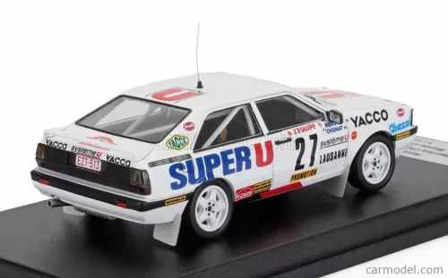 AUDI  QUATTRO COUPE N 27 RALLY MONTECARLO 1987 MAURICE CHOMAT - MICHEL ROISSARD  WHITE