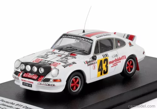 PORSCHE  911 CARRERA RS COUPE (night version) N 43 RALLY MONTECARLO 1978 ROBERTO GIANELLO - MASSIMO SGHEDONI  WHITE