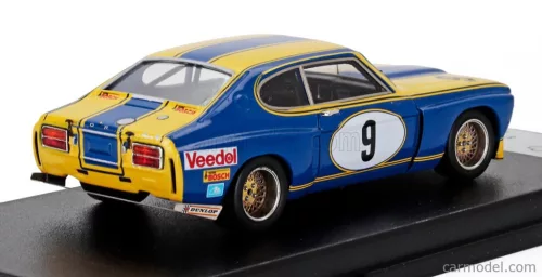 Ford CAPRI RS 2600 N 9 3rd NORISRING 1973 KLAUS FRITZINGER  BLUE YELLOW