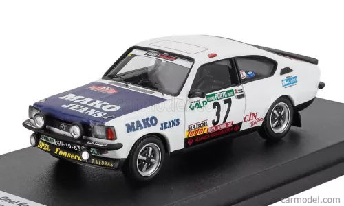 OPEL  KADETT GT/E (night version) N 37 RALLY PORTUGAL 1983 ANTONIO BORGES - ALFREDO LAVRADOR  WHITE BLACK