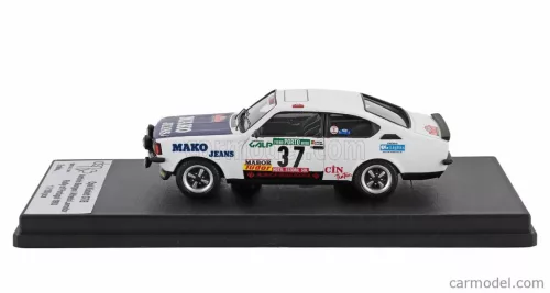 OPEL  KADETT GT/E (night version) N 37 RALLY PORTUGAL 1983 ANTONIO BORGES - ALFREDO LAVRADOR  WHITE BLACK