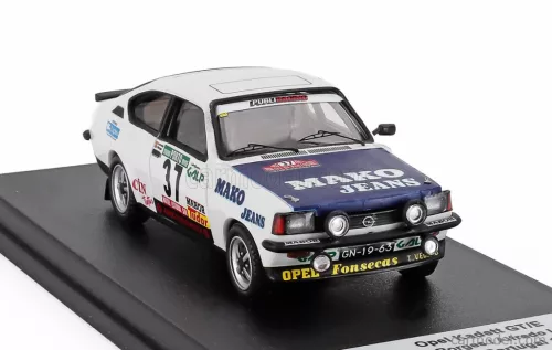 OPEL  KADETT GT/E (night version) N 37 RALLY PORTUGAL 1983 ANTONIO BORGES - ALFREDO LAVRADOR  WHITE BLACK