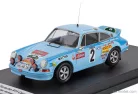 PORSCHE  911 CARRERA RS COUPE (night version) N 2 WINNER RALLY HUNSRUCK 1976 HEINZ WALTER SCHEWE - WOLFANG DRUBA  LIGHT BLUE