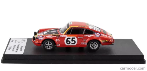 PORSCHE  911S COUPE N 65 24h LE MANS 1970 CLAUDE HALDI - ARTHUR BLANK  RED BLACK