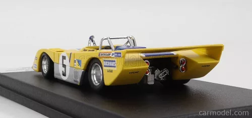 DUCKHAMS  LM72 COSWORTH DFV 3.0L V8 TEAM DUCKHAMS OIL MOTOR RACING N 5 24h LE MANS 1973 C.CRAFT - A.DE CADENET  YELLOW BLUE