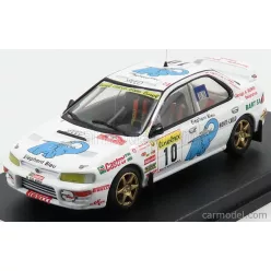   SUBARU  IMPREZA N 10 RALLY MONTECARLO 1997 O.BURRI - C.HOFMANN  WHITE