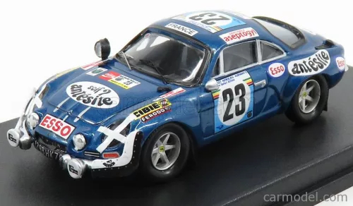 RENAULT  A110 ALPINE N 23 RALLY SAFARI 1975 B.NEYRET - J.TERRAMORSI  BLUE MET