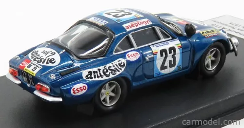 RENAULT  A110 ALPINE N 23 RALLY SAFARI 1975 B.NEYRET - J.TERRAMORSI  BLUE MET