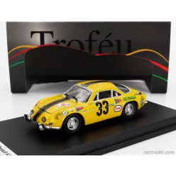   RENAULT  A110 ALPINE (night version) N 3 RALLY TAP 1968 DAN BLAIN - CHRISTIAN MELVILLE  YELLOW BLACK