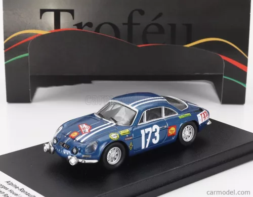 RENAULT  ALPINE A110 (night version) N 173 RALLY TAP 1968 GEORGES HOUEL - JEAN GOSSELIN  BLUE