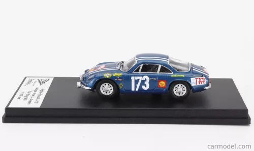 RENAULT  ALPINE A110 (night version) N 173 RALLY TAP 1968 GEORGES HOUEL - JEAN GOSSELIN  BLUE