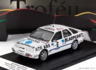 Ford SIERRA XR 4x4 N 6 WINNER RALLY INVERNALE SACHS 1986 GUSTEL BRUSCH - DETLEF SCHALLER  WHITE