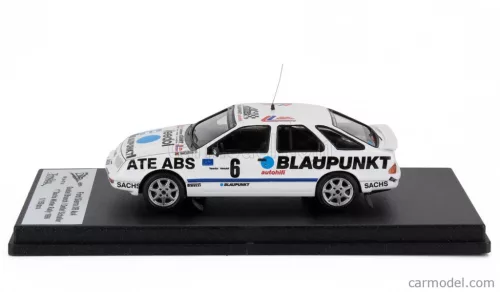 Ford SIERRA XR 4x4 N 6 WINNER RALLY INVERNALE SACHS 1986 GUSTEL BRUSCH - DETLEF SCHALLER  WHITE