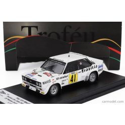   FIAT  131 ABARTH (night version) N 1 RALLY MONTECARLO 1978 PATRICK LIER - JEAN ROBERT CORTHAY  WHITE