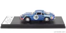 RENAULT  ALPINE A110 1300 N 18 3rd RALLY MONTECARLO 1970 JEAN PIERRE NICOLAS - CLAUDE ROURE  BLUE