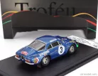 RENAULT  ALPINE A110 N 3 RALLY MONTECARLO 1970 JEAN VINATIER - JEAN FRANCOIS JACOB  BLUE