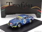 RENAULT  ALPINE A110 N 51 RALLY MONTECARLO 1970 JEAN LUC THERIER - MARCEL CALLEWAERT  BLUE