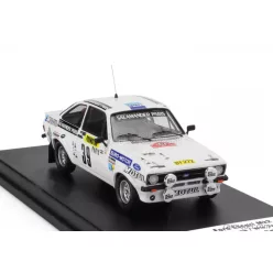   FORD ENGLAND  ESCORT MKII N 39 RALLY MONTECARLO 1980 NICOLAS KOOB - WIN JACOBY  WHITE