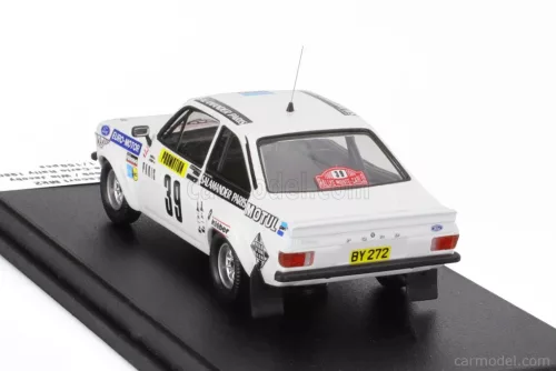 FORD ENGLAND  ESCORT MKII N 39 RALLY MONTECARLO 1980 NICOLAS KOOB - WIN JACOBY  WHITE