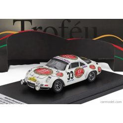   RENAULT  ALPINE A110 1600 (night version) N 33 RALLY TOUR AUTO DE LA REUNION 1981 MAURICE LALLEMAND - JEAN CLAUDE PRADINES  WHITE