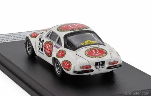 RENAULT  ALPINE A110 1600 (night version) N 33 RALLY TOUR AUTO DE LA REUNION 1981 MAURICE LALLEMAND - JEAN CLAUDE PRADINES  WHITE