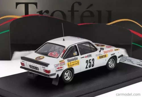 FORD ENGLAND  ESCORT RS 2000 (night version) N 253 RALLY MONTECARLO 1980 MARCO MARCHESINI - GIANNI CAORSI  WHITE