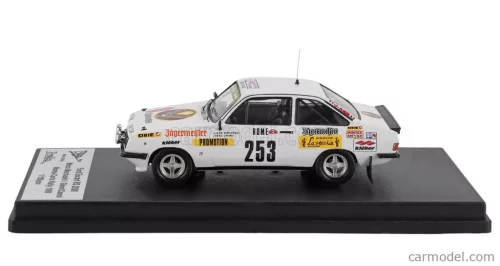 FORD ENGLAND  ESCORT RS 2000 (night version) N 253 RALLY MONTECARLO 1980 MARCO MARCHESINI - GIANNI CAORSI  WHITE