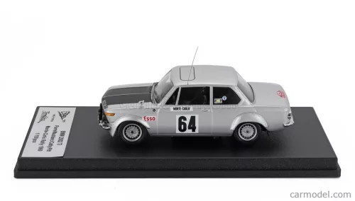 BMW  2002Ti (night version) N 64 RALLY MONTECARLO 1969 PIERRE MAUBLANC - CATHY PITT  SILVER