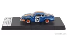 RENAULT  ALPINE A110 (night version) N 12 3rd RALLY COTE FLEURIE 1977 GUILLAUME DE SAINT PIERRE - REGINE PLESSY  BLUE ORANGE