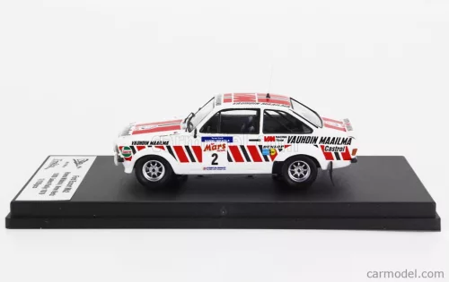 FORD ENGLAND  ESCORT MKII (night version) N 2 1000 RALLY LAKES 1979 HANNU MIKOLA - ARNE HERTZ  WHITE RED