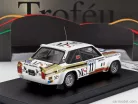 FIAT  131 ABARTH N 11 8th RALLY ACROPOLI 1980 ATILLIO BETTEGA - ARNALDO BERNACCHINI  WHITE BLACK WHITE