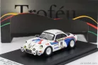 RENAULT  ALPINE A110 (night version) N 99 RALLY MAN 1979 BERNARD DELESALLE - YANNICK ANNAUD  WHITE BLUE