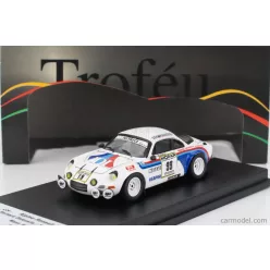   RENAULT  ALPINE A110 (night version) N 99 RALLY MAN 1979 BERNARD DELESALLE - YANNICK ANNAUD  WHITE BLUE