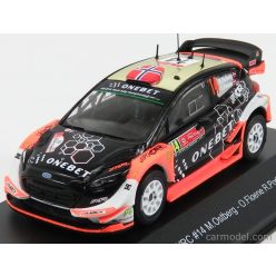   FORD ENGLAND  FIESTA WRC N 14 RALLY PORTUGAL 2017 M.OSTBERG - O.FLOENE  BLACK ORANGE GOLD