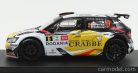 SKODA  FABIA R5 N 6 RALLY YPRES 2018 K.PRINCEN - B.EELBODE  WHITE BLACK YELLOW