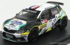 SKODA  FABIA R5 N 1 RALLY YPRES 2018 B.BOUFFIER - X.PANSERI  WHITE BLACK GREEN